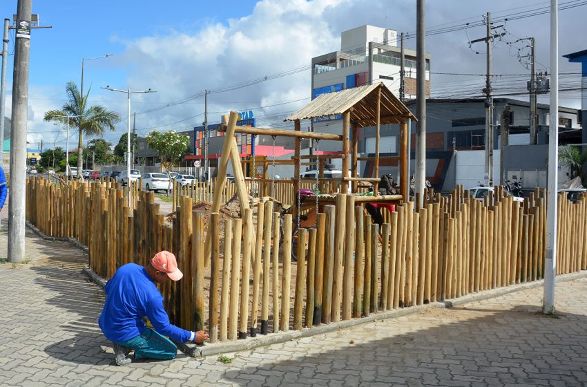  Novas praças construídas pela Prefeitura de Feira são alvos de vandalismo