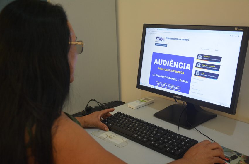  Cidadão pode contribuir para a LOA, de forma online, até o dia 18