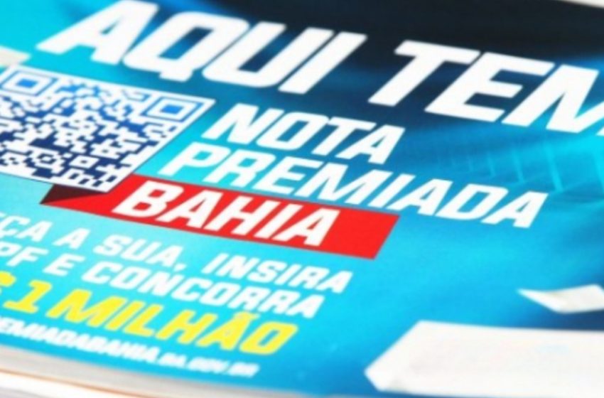  Últimas semanas para concorrer ao sorteio de R$ 1 milhão da Nota Premiada Bahia; saiba como participar