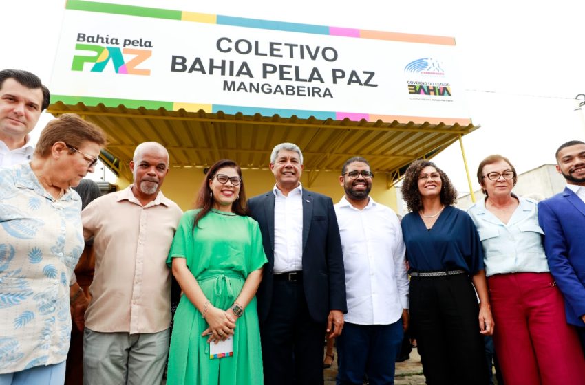 Em Feira de Santana, governador inaugura dois Coletivos Bahia Pela Paz para ampliar ações de promoção da cidadania e de prevenção à violência
