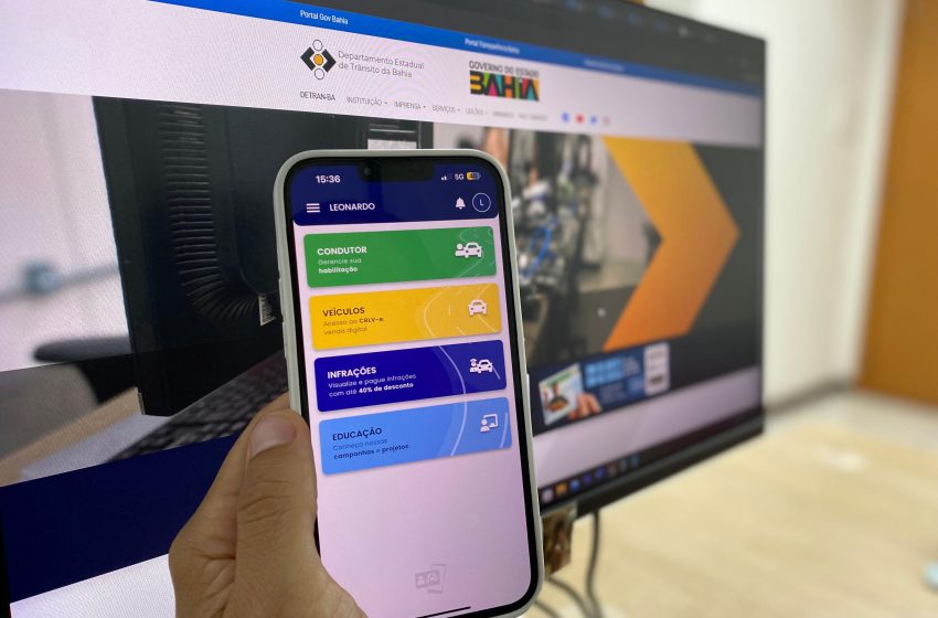 Proprietários de veículos da Bahia já podem fazer a indicação online de real infrator