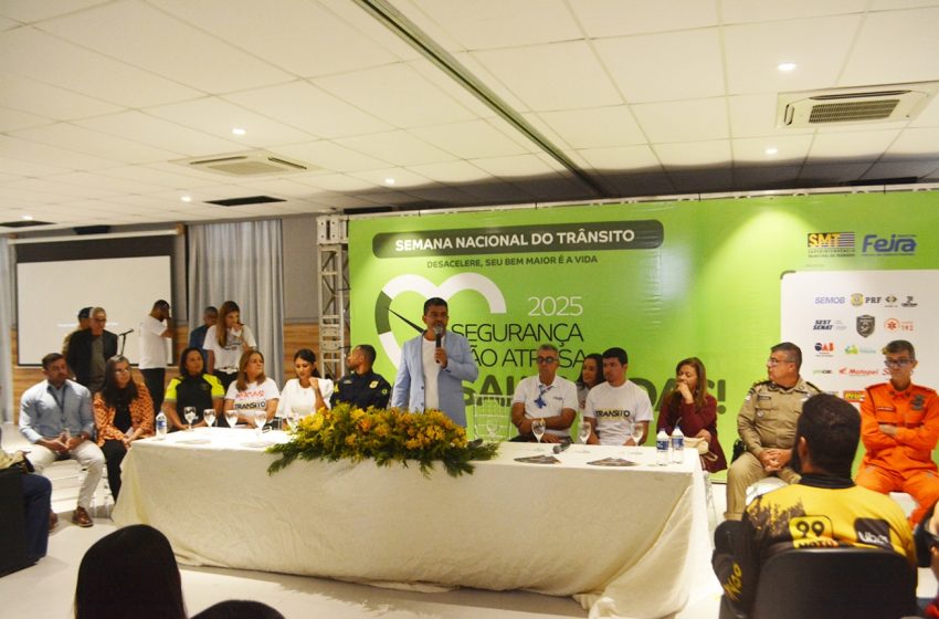  Semana Nacional do Trânsito é encerrada em Feira de Santana com o tema “Segurança não atrasa, salva vidas!”