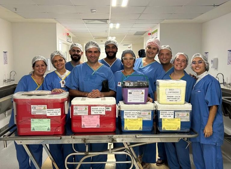  Hospital Clériston Andrade lidera na Bahia com 21 doações de órgãos e 99 de córneas em 2025
