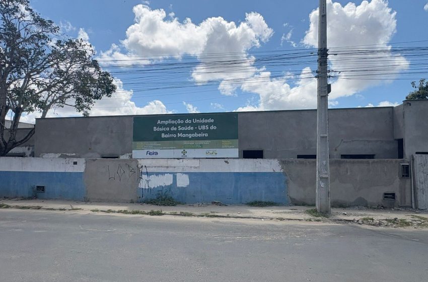 Reforma da Unidade Básica de Saúde de Mangabeira avança para fase de acabamentos