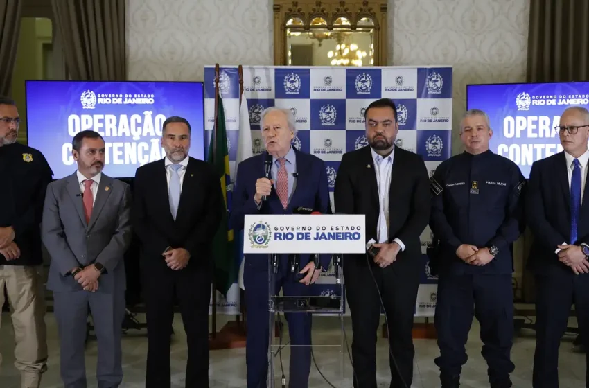 Lewandowski e Castro anunciam escritório emergencial contra crime