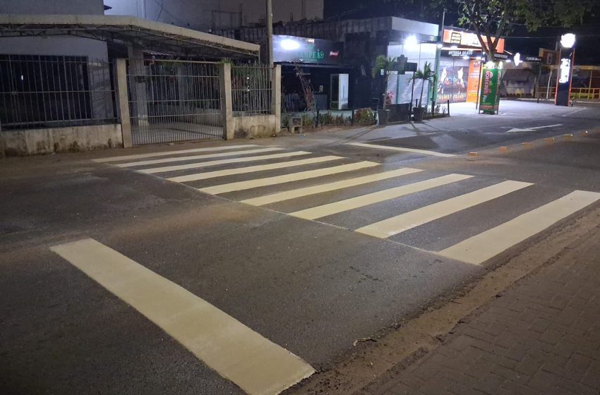  SMT promove novas sinalizações de vias públicas em Feira
