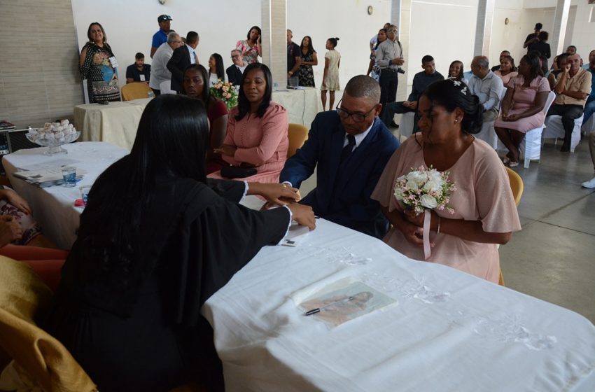  Prefeitura realiza 24ª edição do Casamento Coletivo com 204 casais