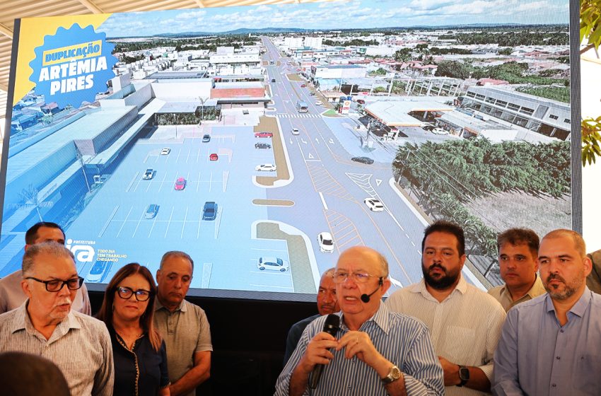  Autorizada licitação para duplicar a Avenida Artêmia Pires com investimento de R$ 60 milhões