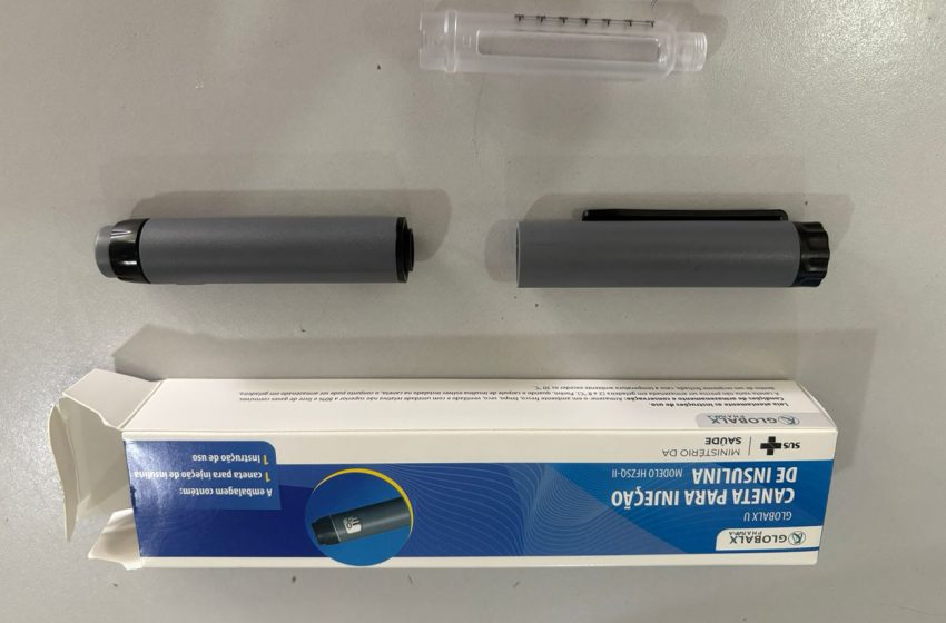  Capacitação orienta enfermeiros sobre o uso da caneta de insulina reutilizável