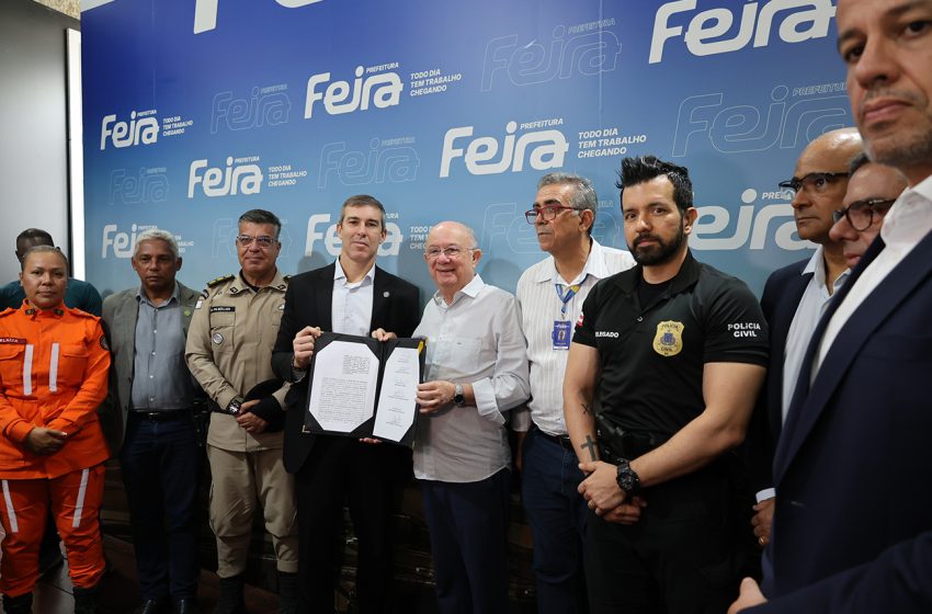  Acordo entre Prefeitura e SSP-BA fortalece integração das câmeras de videomonitoramento em Feira