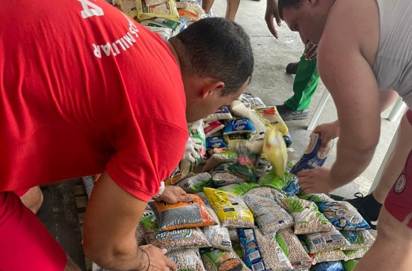  Corrida Circuito 100 Anos de Saúde arrecada 1,2 tonelada de alimentos para o Bahia Sem Fome