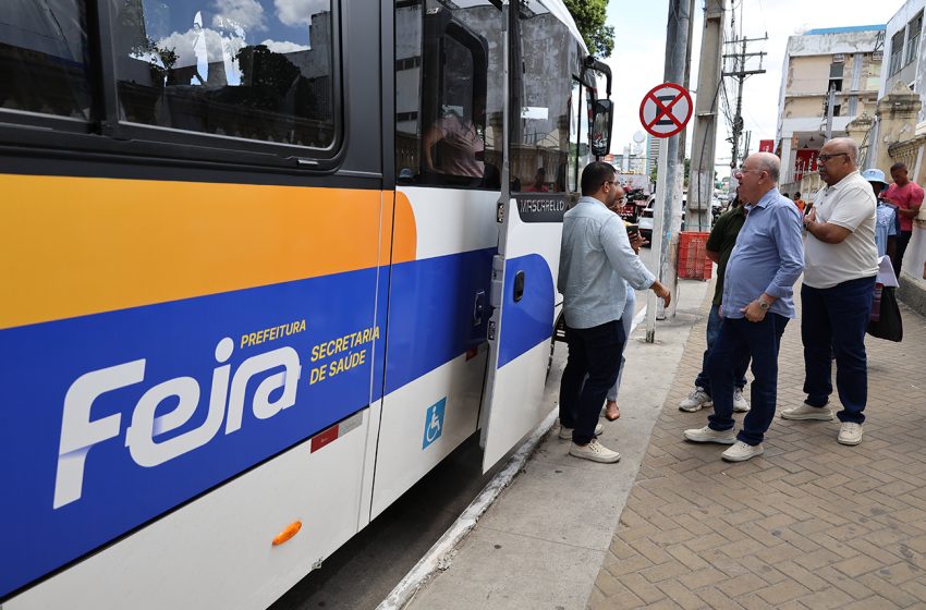  Prefeitura de Feira reforça Transporte Fora de Domicílio com mais um micro-ônibu