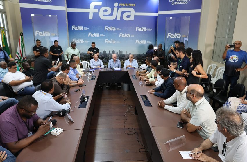  Prefeito anuncia licitação para construção e requalificação de praças em Feira de Santana