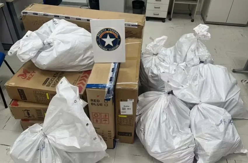  Receita Federal apreende R$ 130 mil em produtos irregulares, incluindo canetas emagrecedoras, em Feira de Santana