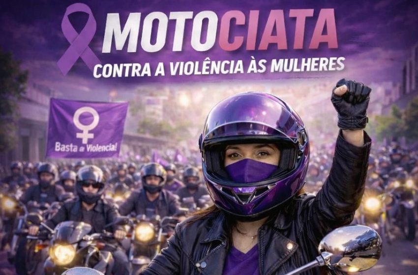  Prefeitura apoia 1ª Motociata contra a Violência às Mulheres em Feira de Santana