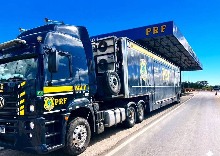  Carreta do Cinema Rodoviário da PRF percorre 9 cidades da Bahia com sessões gratuitas de educação no trânsito