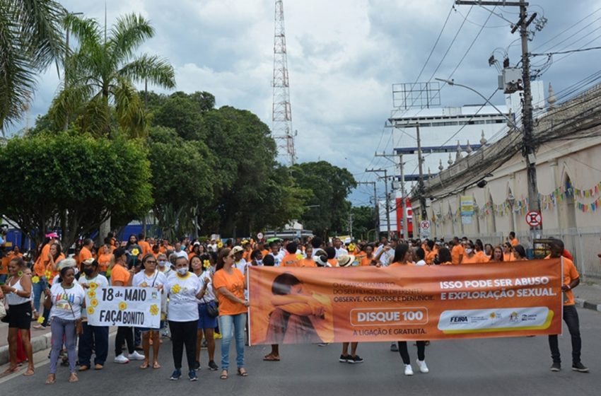  Maio Laranja: Feira registrou mais de 200 casos de abuso e exploração sexual entre crianças e adolescentes em 2025