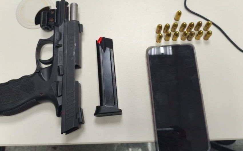  Motoboy é ameaçado com pistola no bairro Tomba; suspeito é preso pela PM
