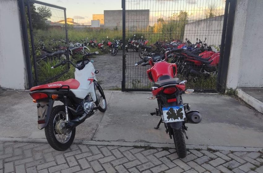  Polícia Civil recupera motocicletas roubadas em Feira de Santana