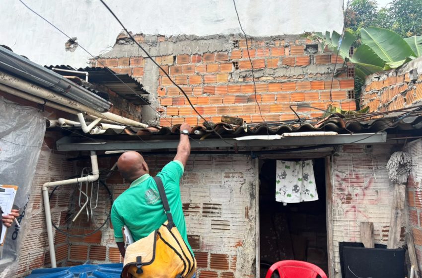  Força-tarefa reforça combate ao Aedes aegypti na Queimadinha com mais de 30 agentes