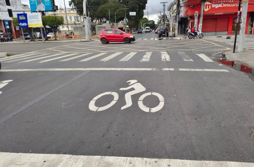  SMT avança com a implantação de áreas de espera exclusivas para motocicletas e reforça segurança no trânsito de Feira